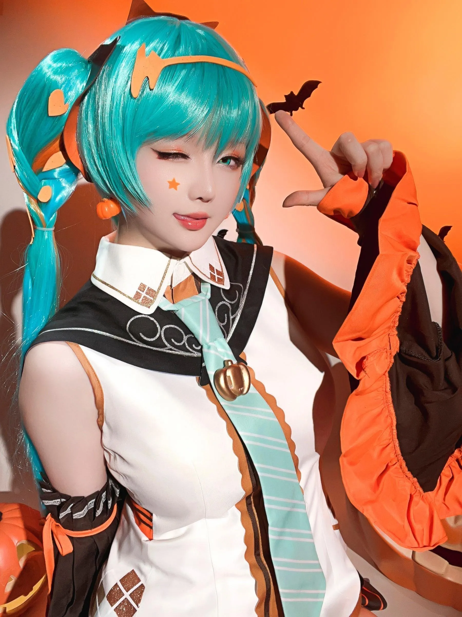星之迟迟 – NO.164 23年10月计划赠品 万圣节MIKU [53P]插图4